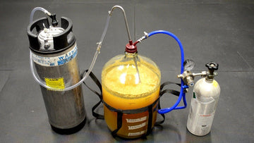 Racking with CO2