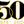 50th Anniversary Embroidered Hat, Black