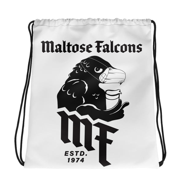 MF Quarantine Bird Drawstring Bag
