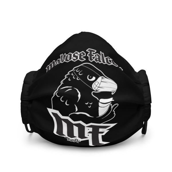 MF Quarantine Bird Premium Black Face Mask