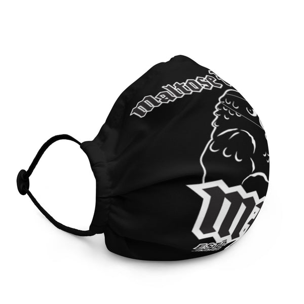 MF Quarantine Bird Premium Black Face Mask