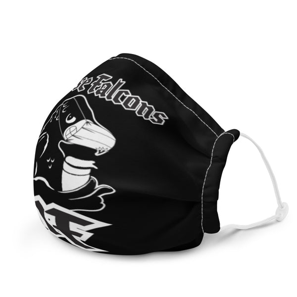 MF Quarantine Bird Premium Black Face Mask