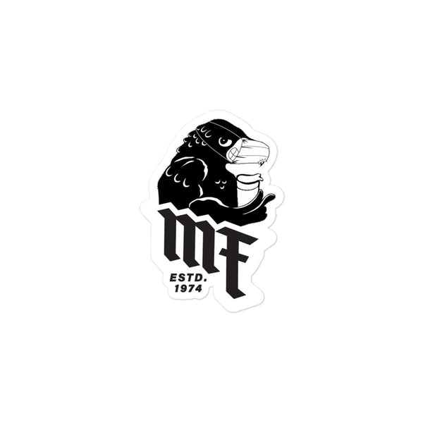 MF Quarantine Bird Sticker
