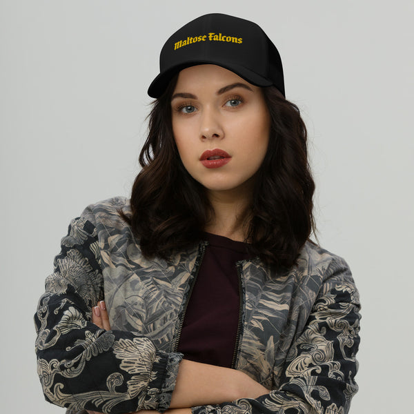 Falcon Yellow Embroidery Trucker Cap