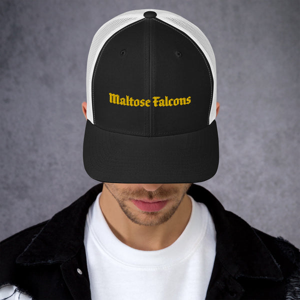 Falcon Yellow Embroidery Trucker Cap