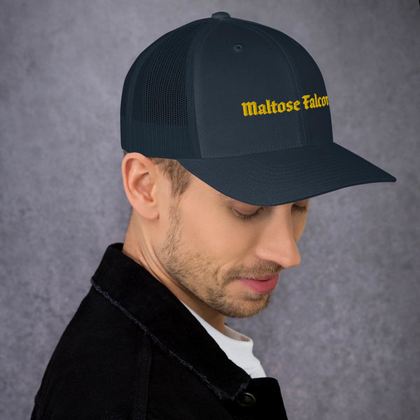 Falcon Yellow Embroidery Trucker Cap