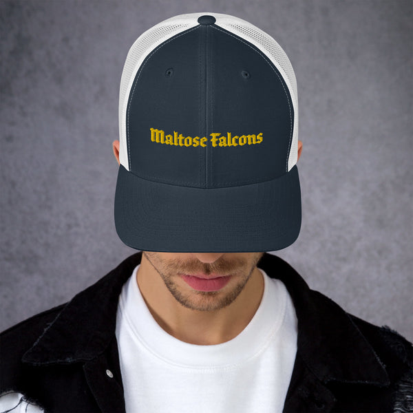 Falcon Yellow Embroidery Trucker Cap