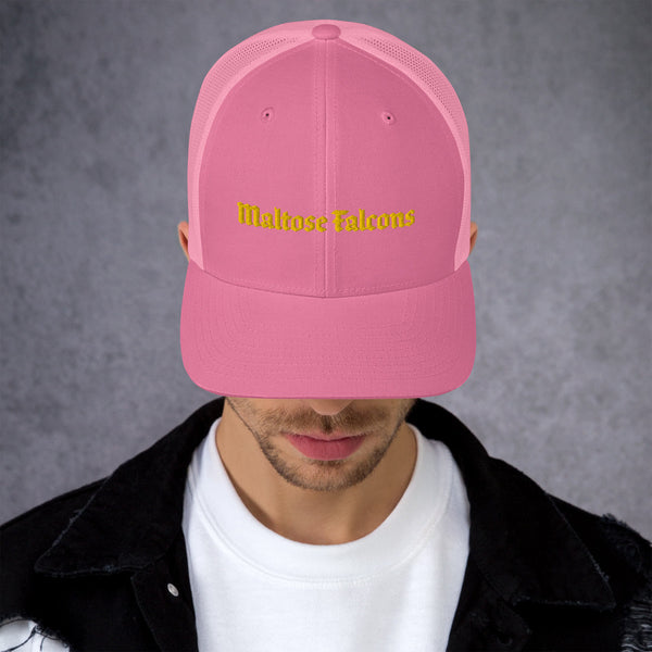 Falcon Yellow Embroidery Trucker Cap
