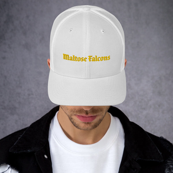 Falcon Yellow Embroidery Trucker Cap