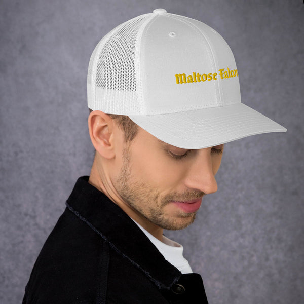 Falcon Yellow Embroidery Trucker Cap